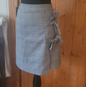 ✨Forever 21+ plus size 3x black white houndstooth skirt